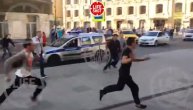 Pomahnitali taksista uleteo među ljude u centru Moskve: Povređeno 8 navijača, građani jurili vozača da ga linčuju (FOTO) (VIDEO)
